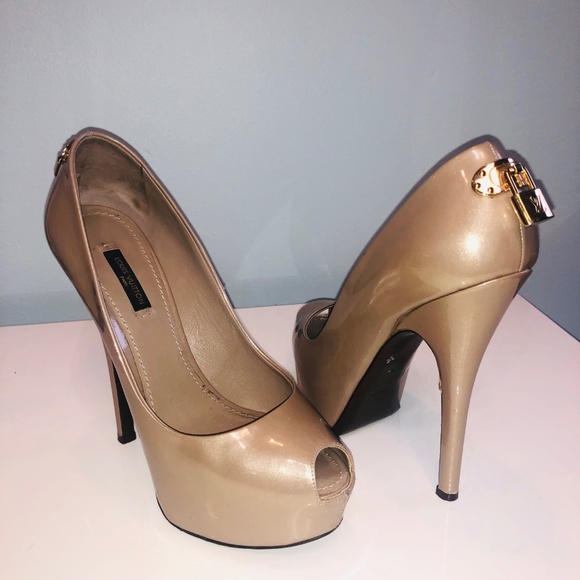 Louis Vuitton Platform Peep Toe Shoes - Picture 2 of 3